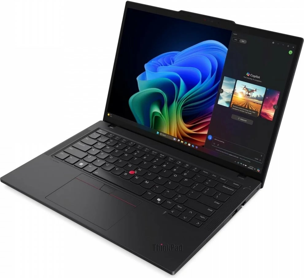 Ultrabook Lenovo ThinkPad T14 Gen 6, 14", Intel Core Ultra 7 258V, 32 GB RAM, 1 TB SSD, Windows 11 Pro, E zezë Ultrabook Lenovo ThinkPad T14 Gen 6, 14", Intel Core Ultra 7 258V, 32 GB RAM, 1 TB SSD, Windows 11 Pro, E zezë