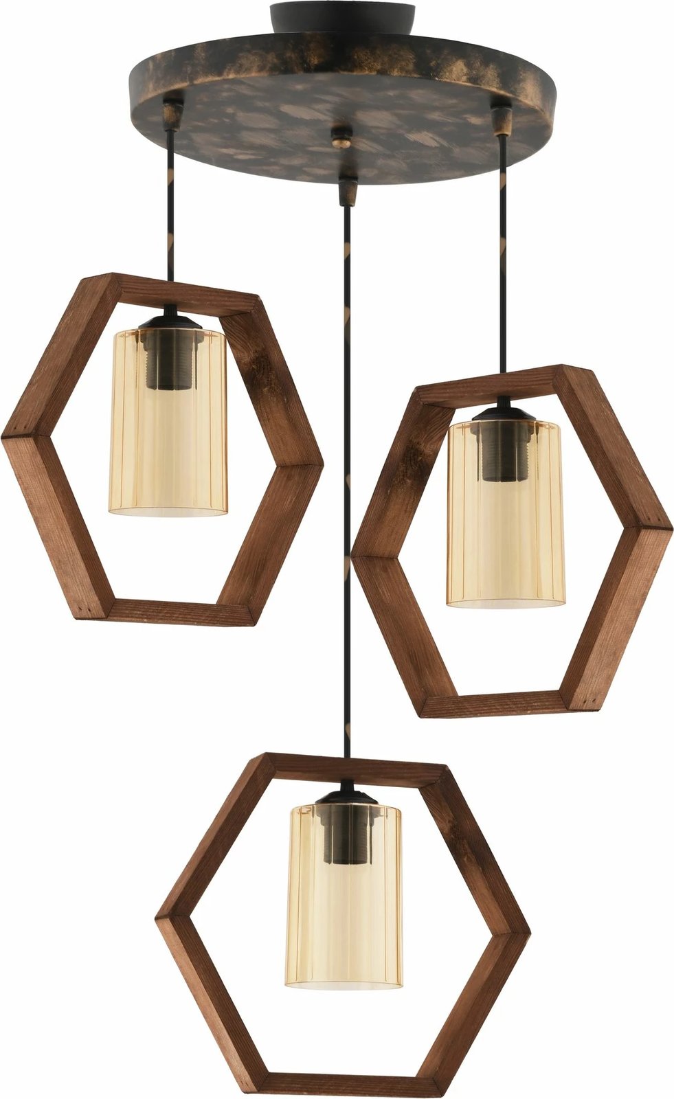 Llambadar Opviq, Hexagon Triple, xhami i errët