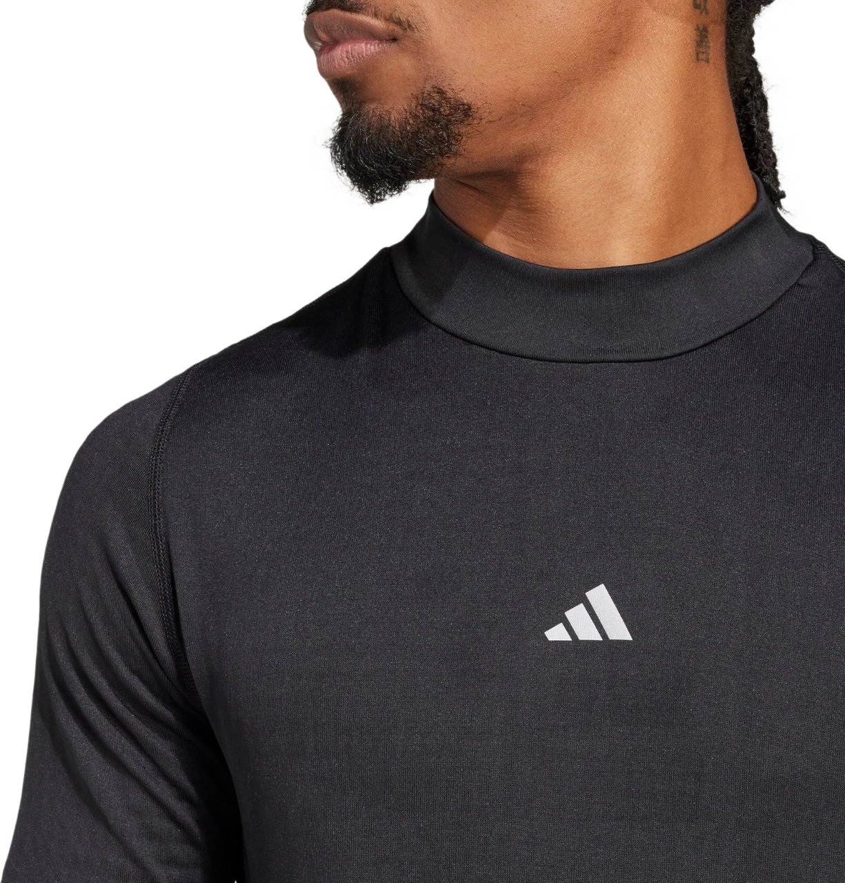 Maicë e gjatë për meshkuj adidas, e zezë