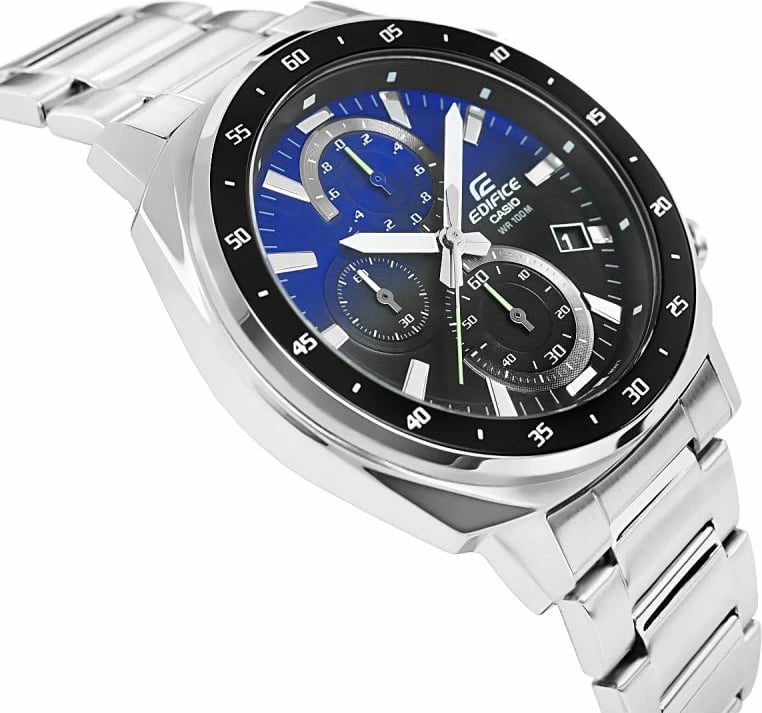 Orë dore për meshkuj Casio Edifice, argjendtë