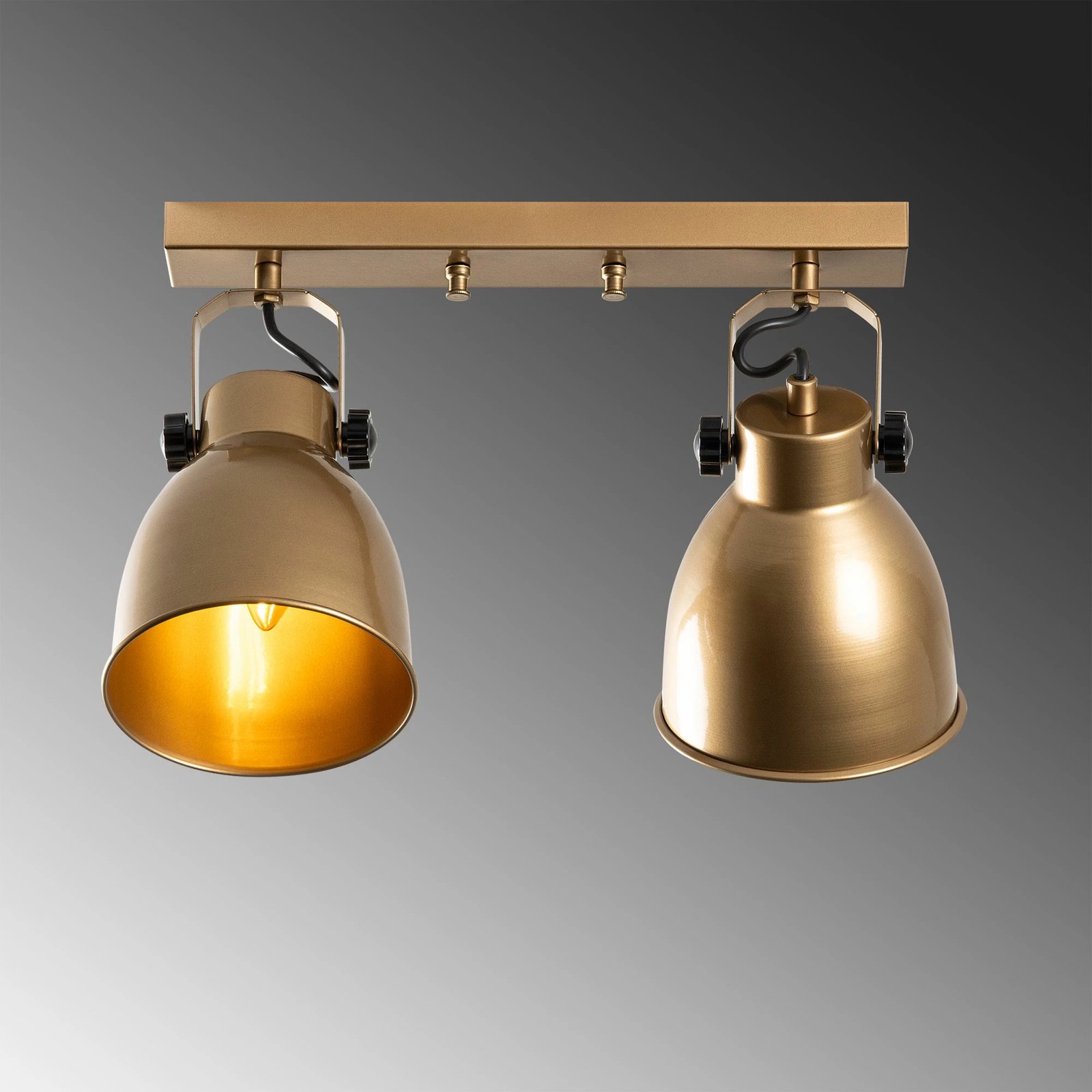 Llambë tavani Opviq, ngjyrë ari, Spotkafası - 15436