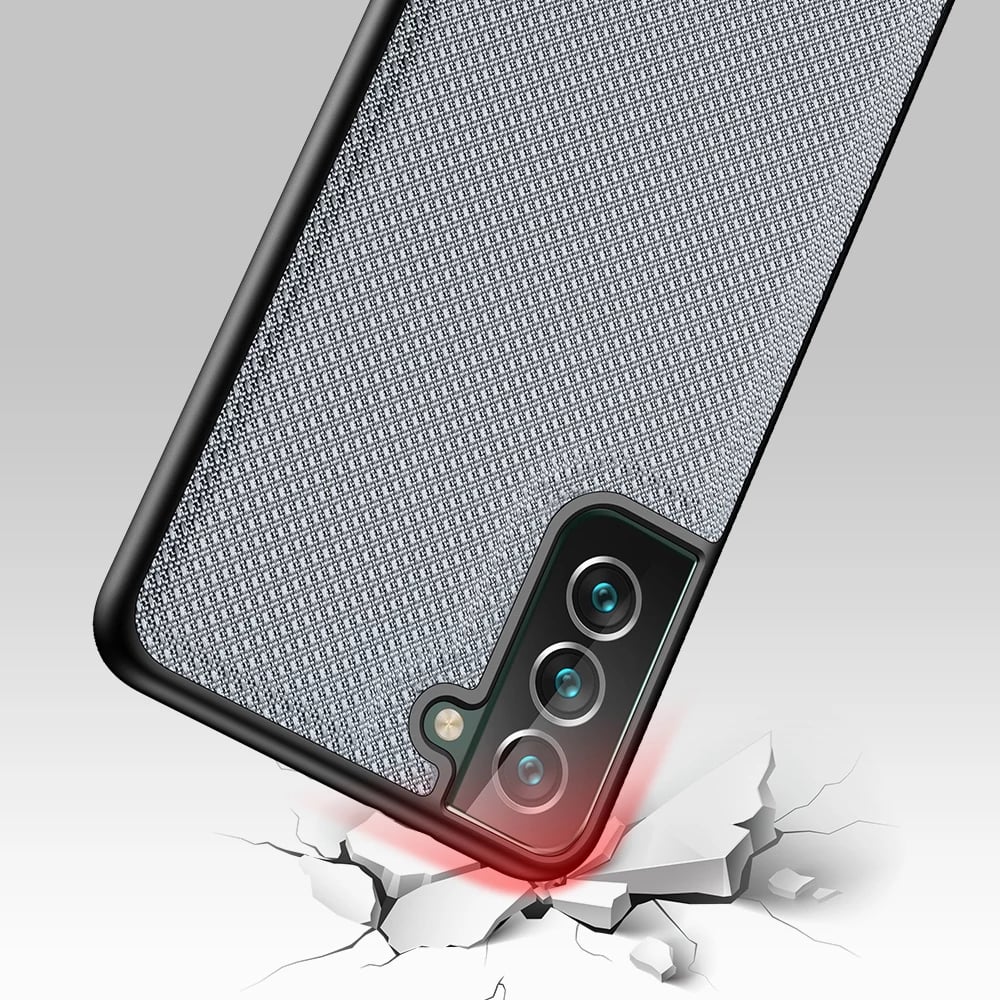 Mbështjellës Dux Ducis Fino për Samsung Galaxy S22+, najlon, Blu