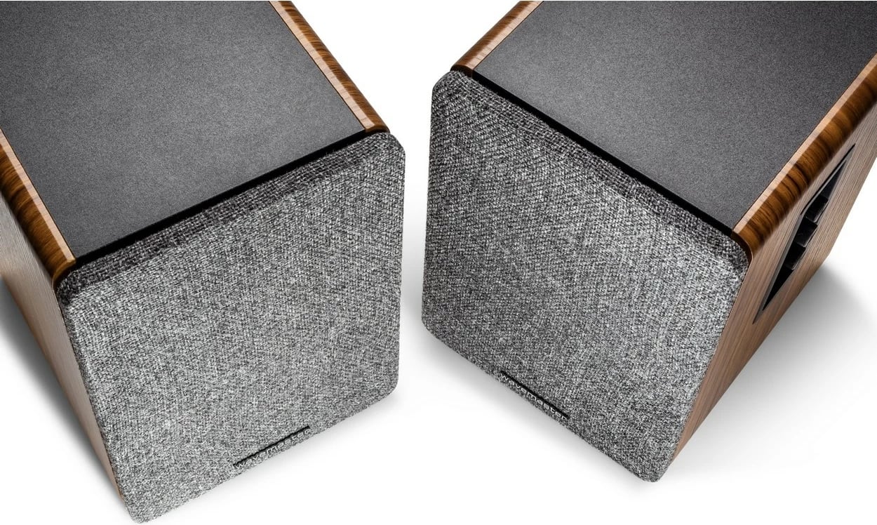 Sistem zëri Wavemaster Base, 2.0 kanale, Bluetooth & Line-in, 30W, gri/wood