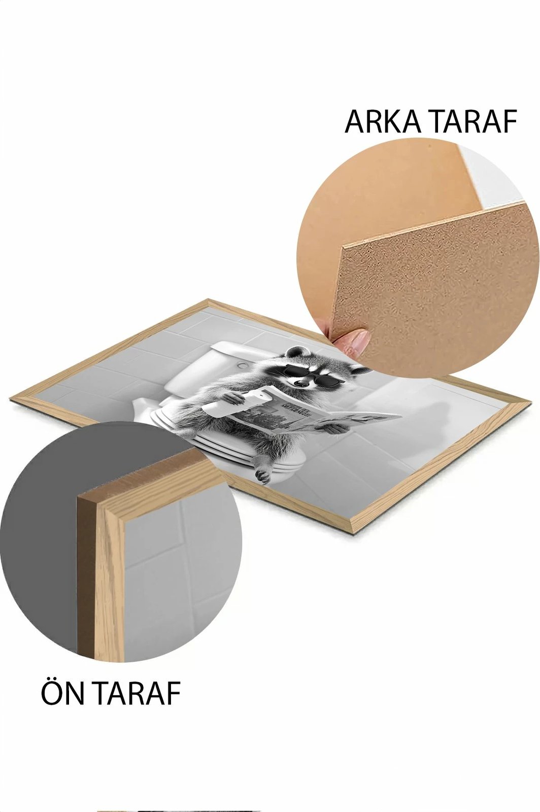 Pikturë dekorative, shumëngjyrëshe, Wallity, Arthynmodelyty2030-56, 20x30cm