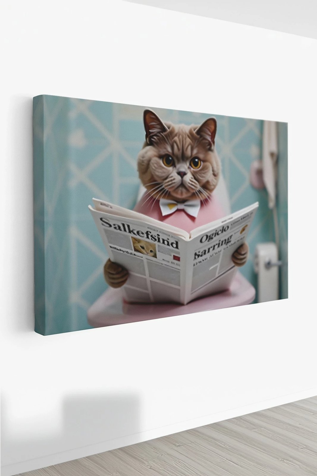 Pikturë dekorative në kanavacë, shumëngjyrëshe, Wallity, Ersyaıhyvn3, 40x60cm