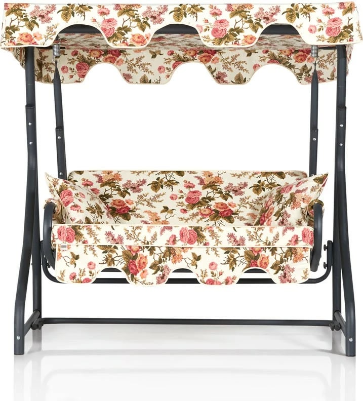 Karrige lëkundëse dyshe për kopsht Hanah Home, Morus 2, shumëngjyrëshe