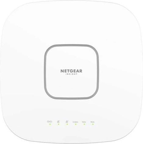 Access Point NETGEAR WAX638E, 2.4 GHz, 5 GHz, 6 GHz, 4800 Mbit/s, Bardhë