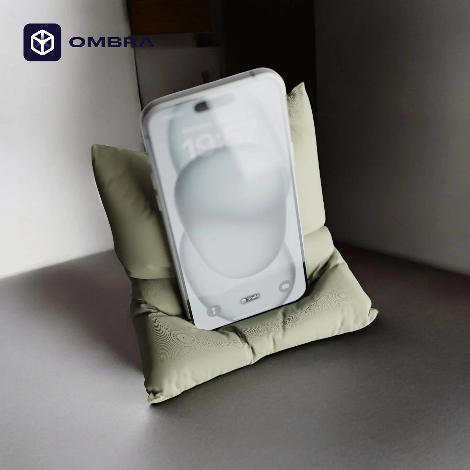 Mbajtëse për telefon "The Phone Pillow", e gjelbër