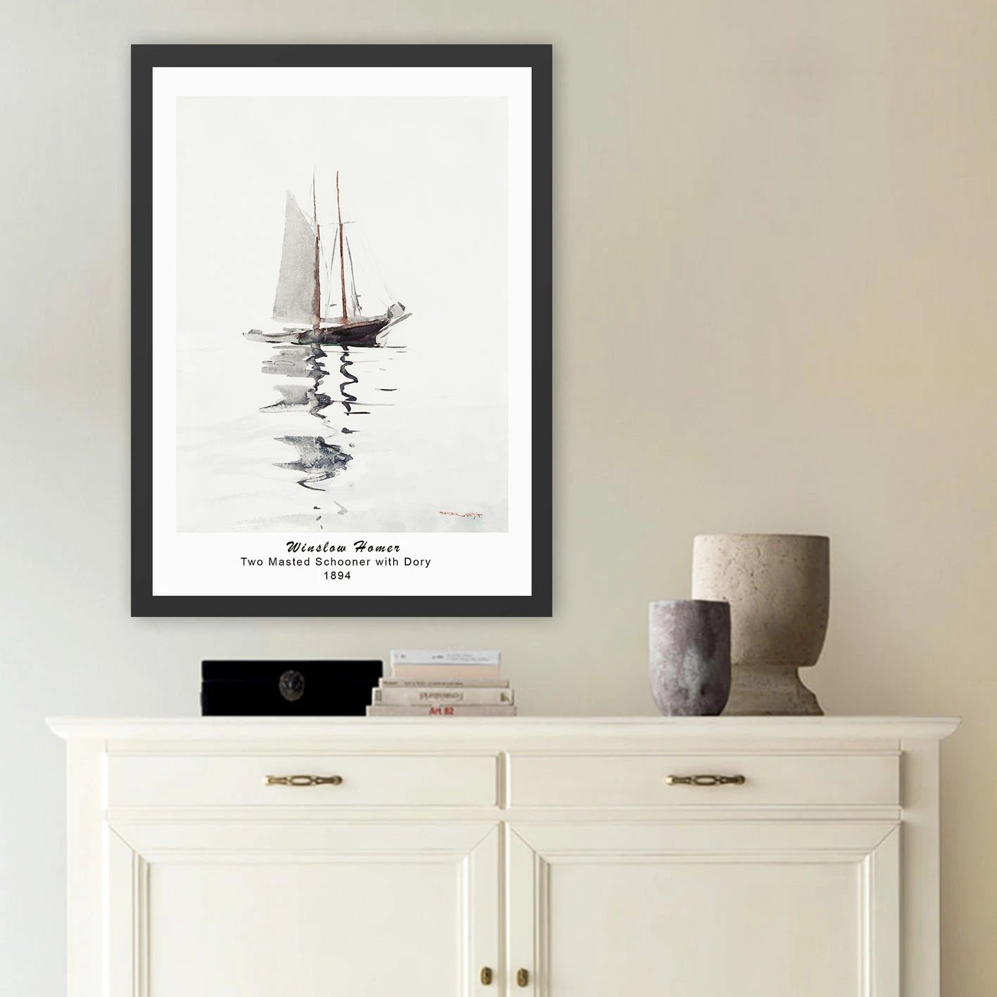 Pikturë dekorative me kornizë, shumëngjyrëshe, SC7436502338366-3545