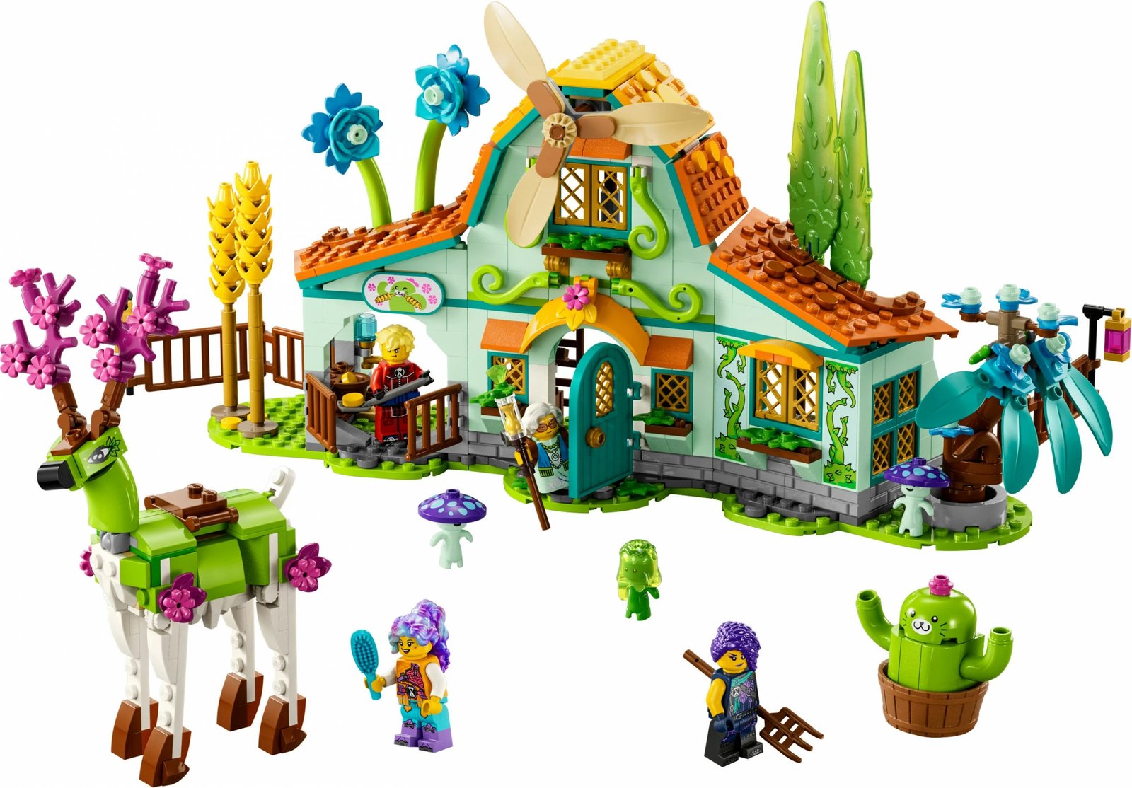 Set ndërtimi LEGO Stable of Dream Creatures, 681 pjesë, shumëngjyrësh Set ndërtimi LEGO Stable of Dream Creatures, 681 pjesë, shumëngjyrësh