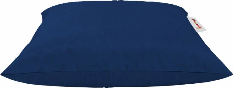 Jastëk pouf, ngjyrë kaltër e errët, 40x40cm