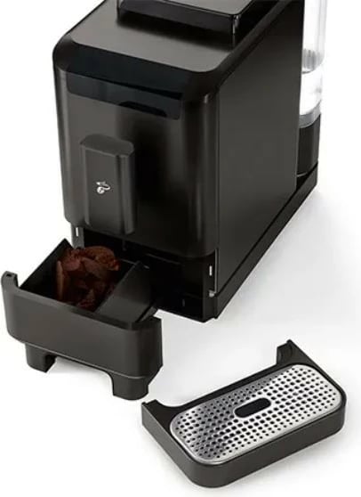 Aparat kafeje automatik, Tchibo, Esperto2 Caffe 650614, 19 bar, 1.4 L, mulli integruar, double cup, e zezë