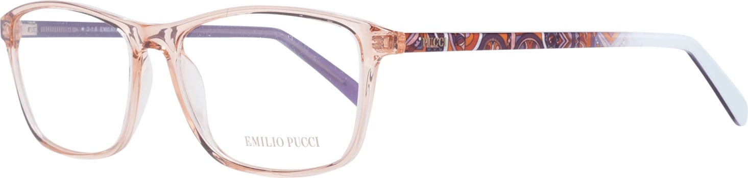 Kornizë optike për femra Emilio Pucci, e portokalltë