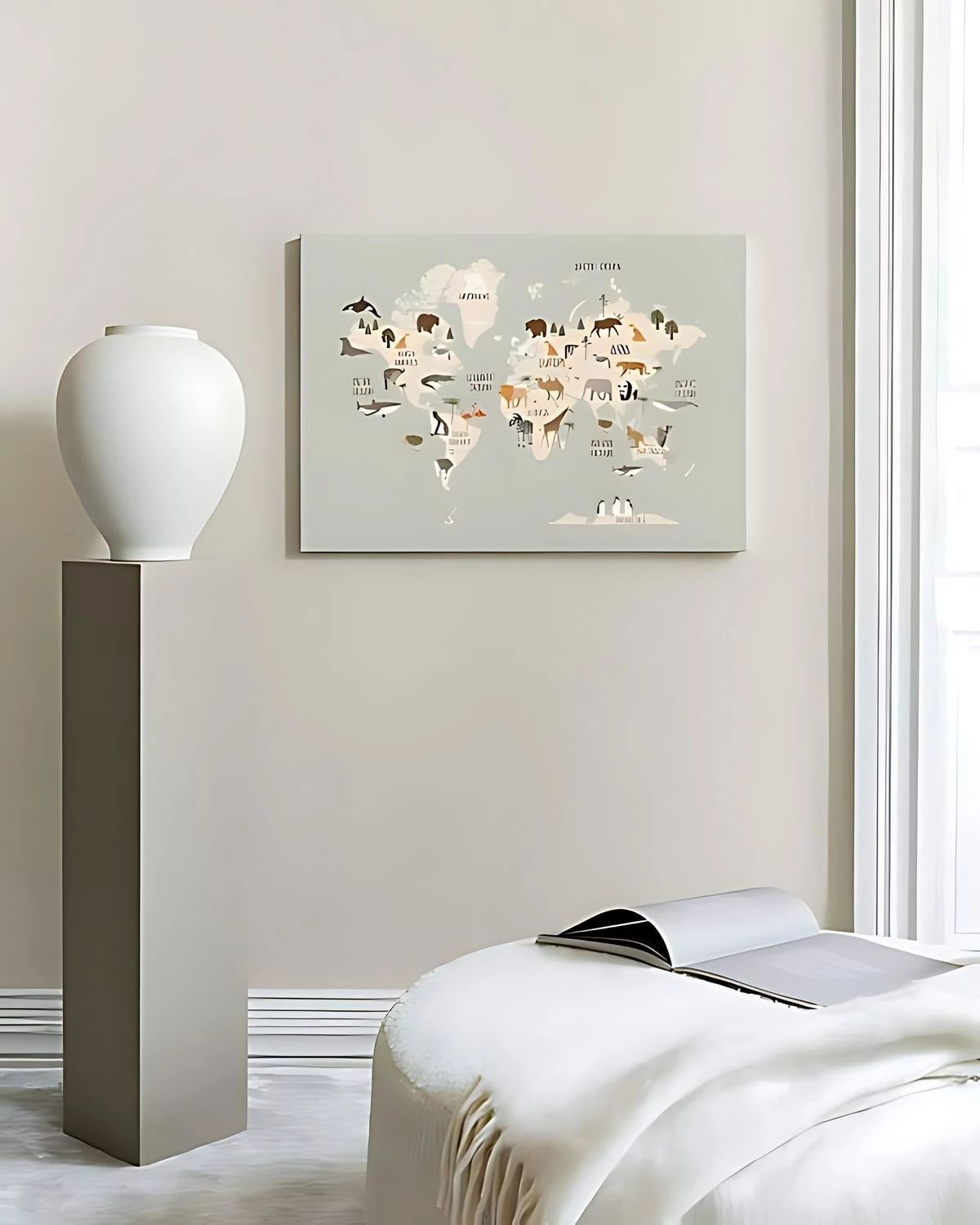 Pikturë dekorative në kanavacë, Wallity Artcanvas8, shumëngjyrëshe, 40x60cm