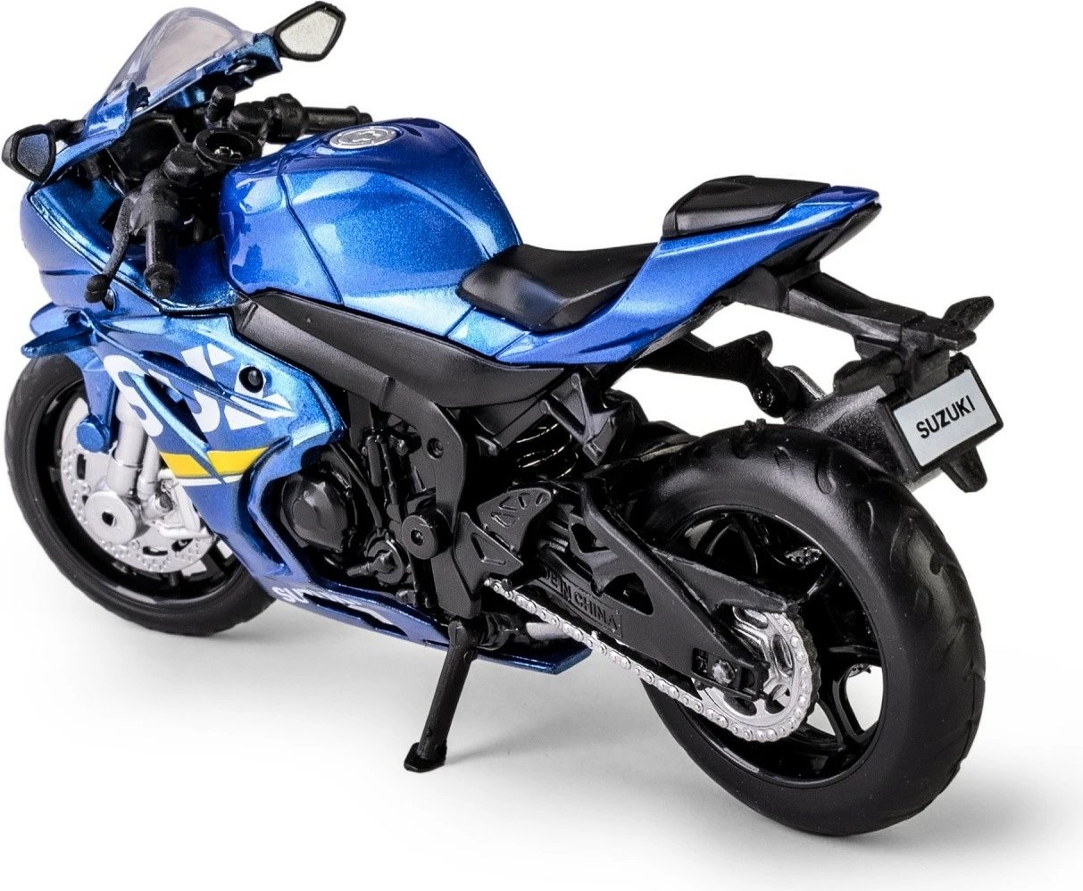 Model motor Daffi Suzuki GSX-R1000 1:18, blu