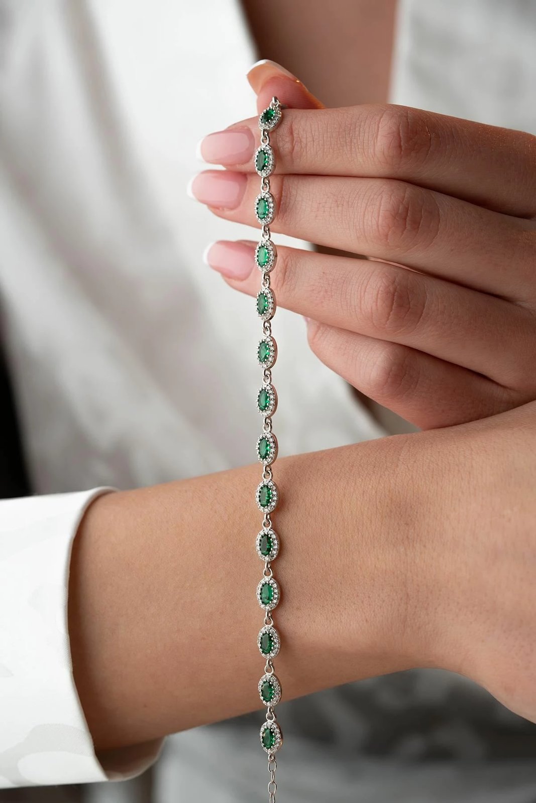 Byzylyk argjendi, ngjyrë e argjendtë dhe e gjelbër, Jumeon, NRZ1000378