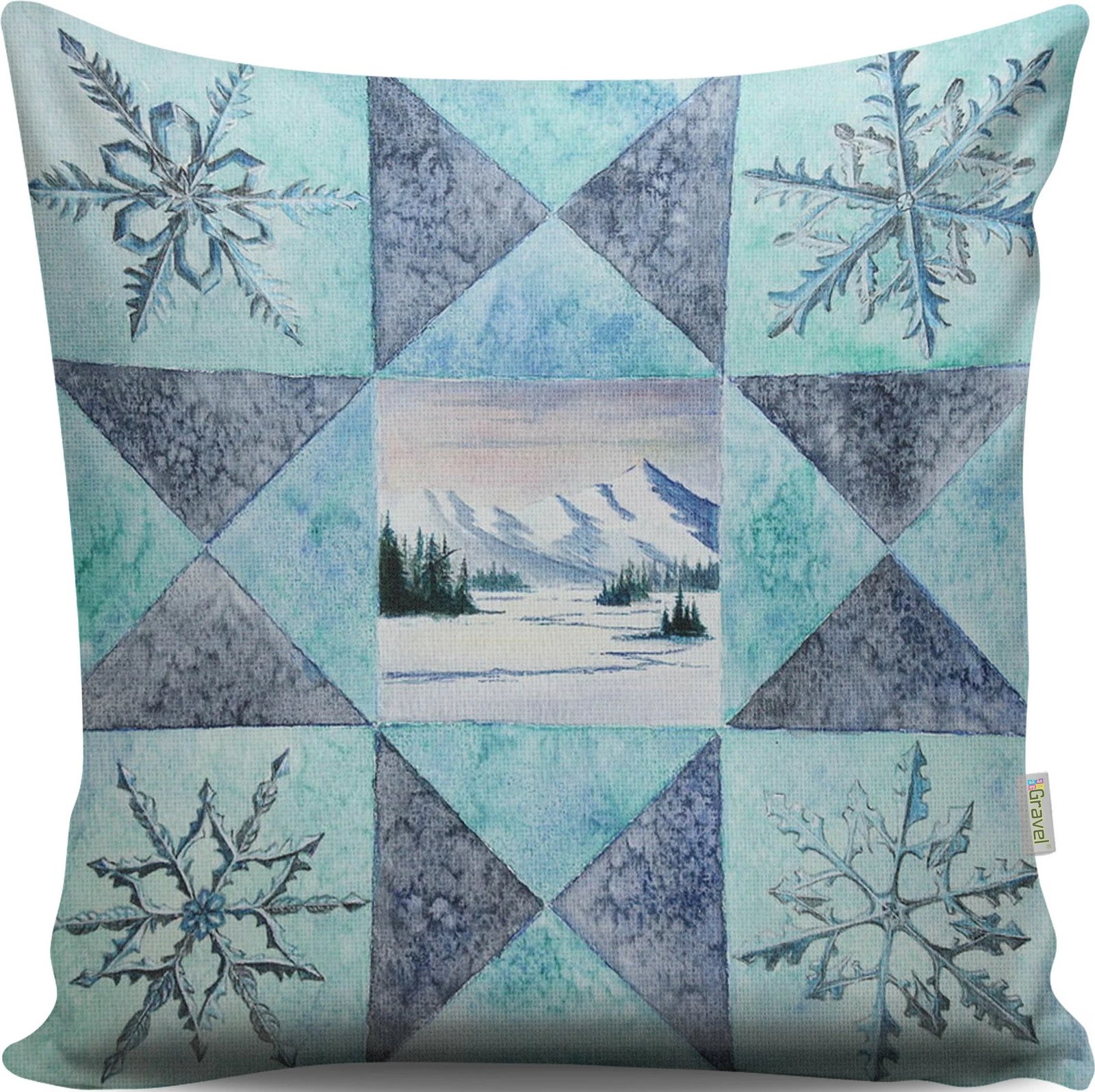 Jastëk Evila Originals, shumëngjyrësh, A13044, 43x43cm