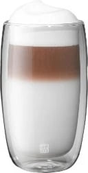 Set gotash Zwilling Sorrento 39500-078-0, dopio mur, për latte macchiato, transparent