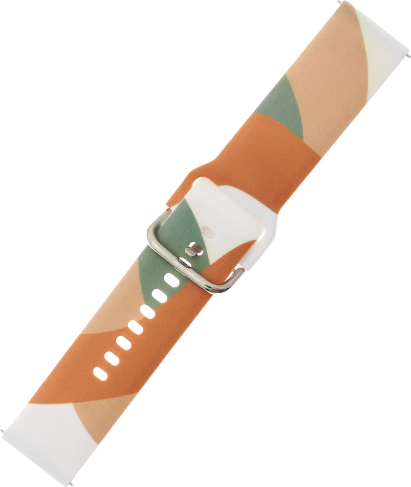 Rrip silikoni Hurtel Strap Moro për Samsung Galaxy Watch 42mm, kamuflazh, Bezhe/Jeshile/Bardhë/Portokalli