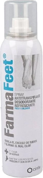 Sprej antitranspirant për këmbë Cinfa FarmaFeet unisex 150ml