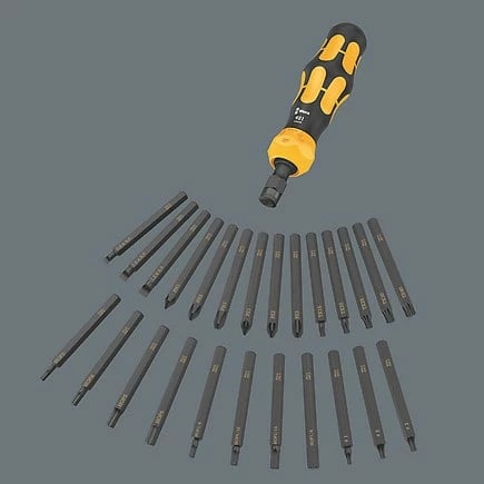 Set kaçavidash Wera 05018110001, manuale, 195mm, kasë e zezë