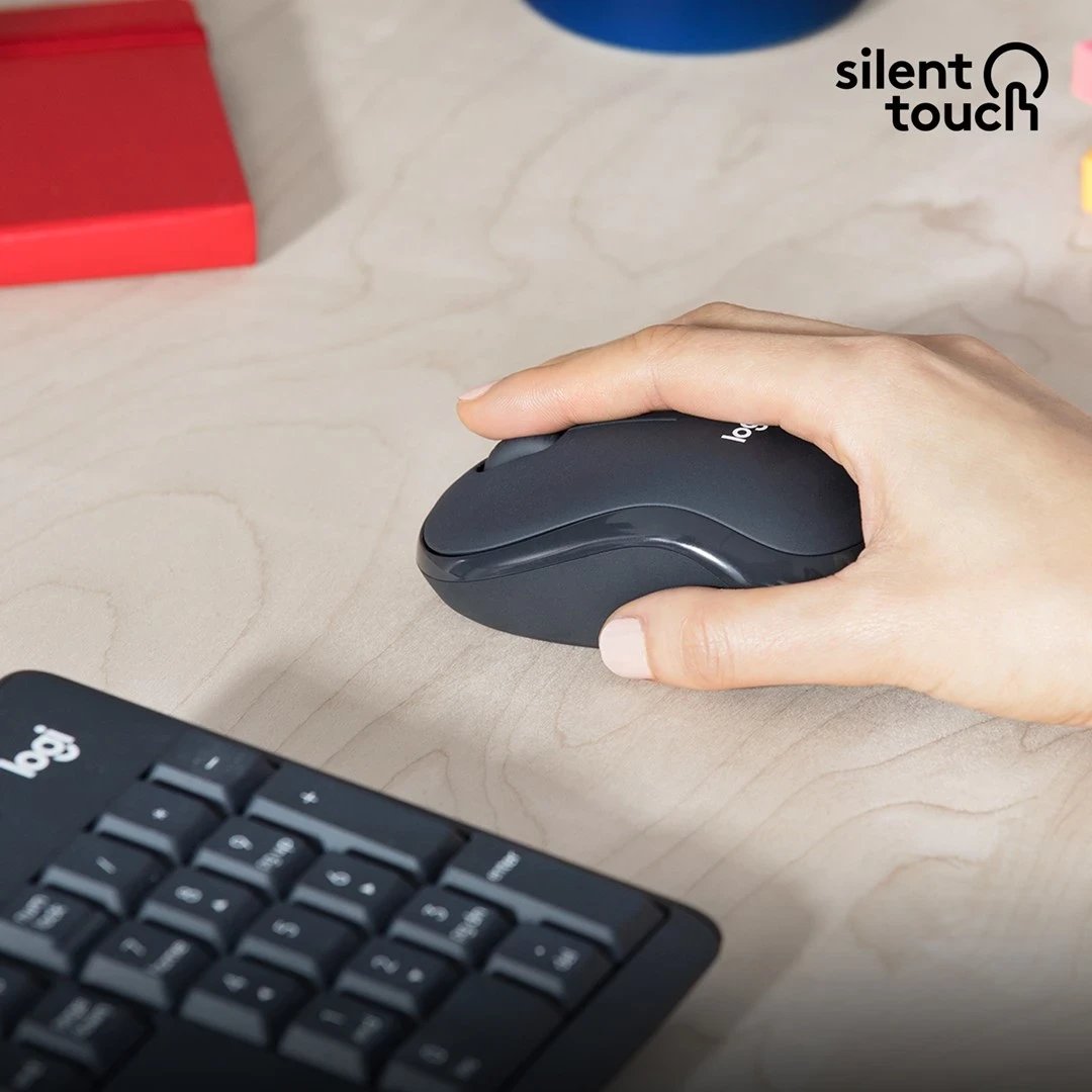 Set maus & tastierë Logitech MK295, të zeza