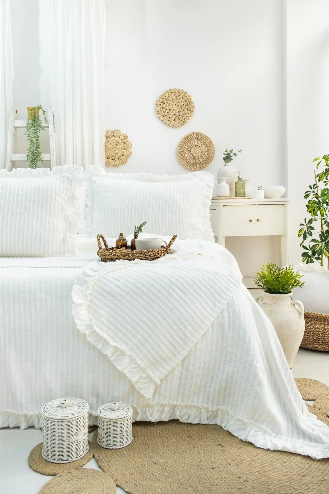 Set piké dopio L'essentiel, Martha, krem