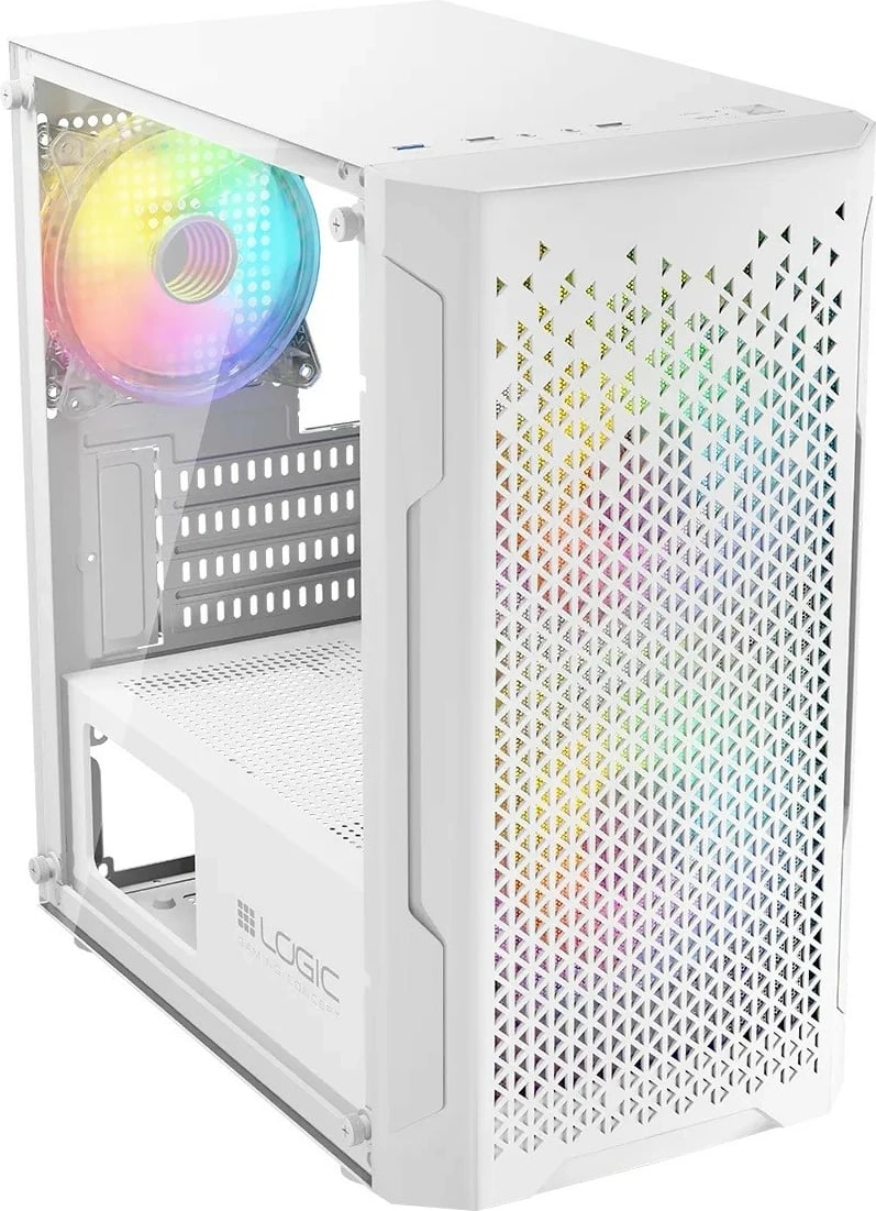 Kasë Logic Concept Aramis ARGB Mini USB 3.0, e bardhë