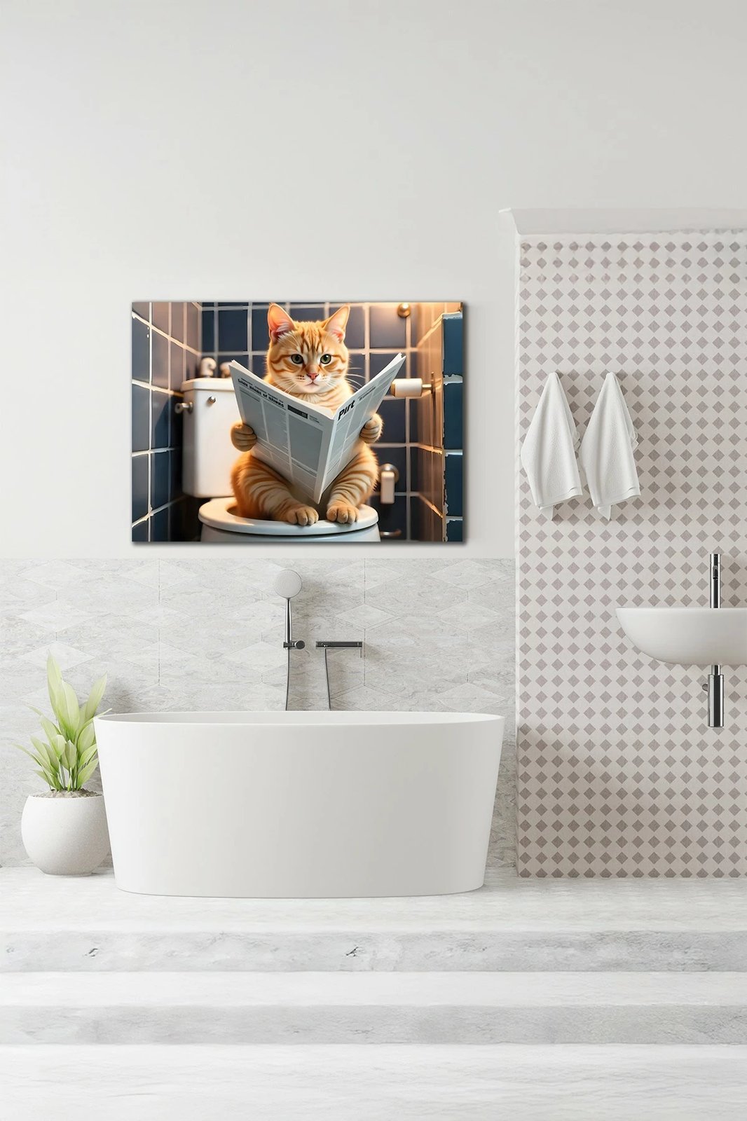 Pikturë dekorative në kanavacë, shumëngjyrëshe, Wallity Ersyaıhyvn14, 70x100cm