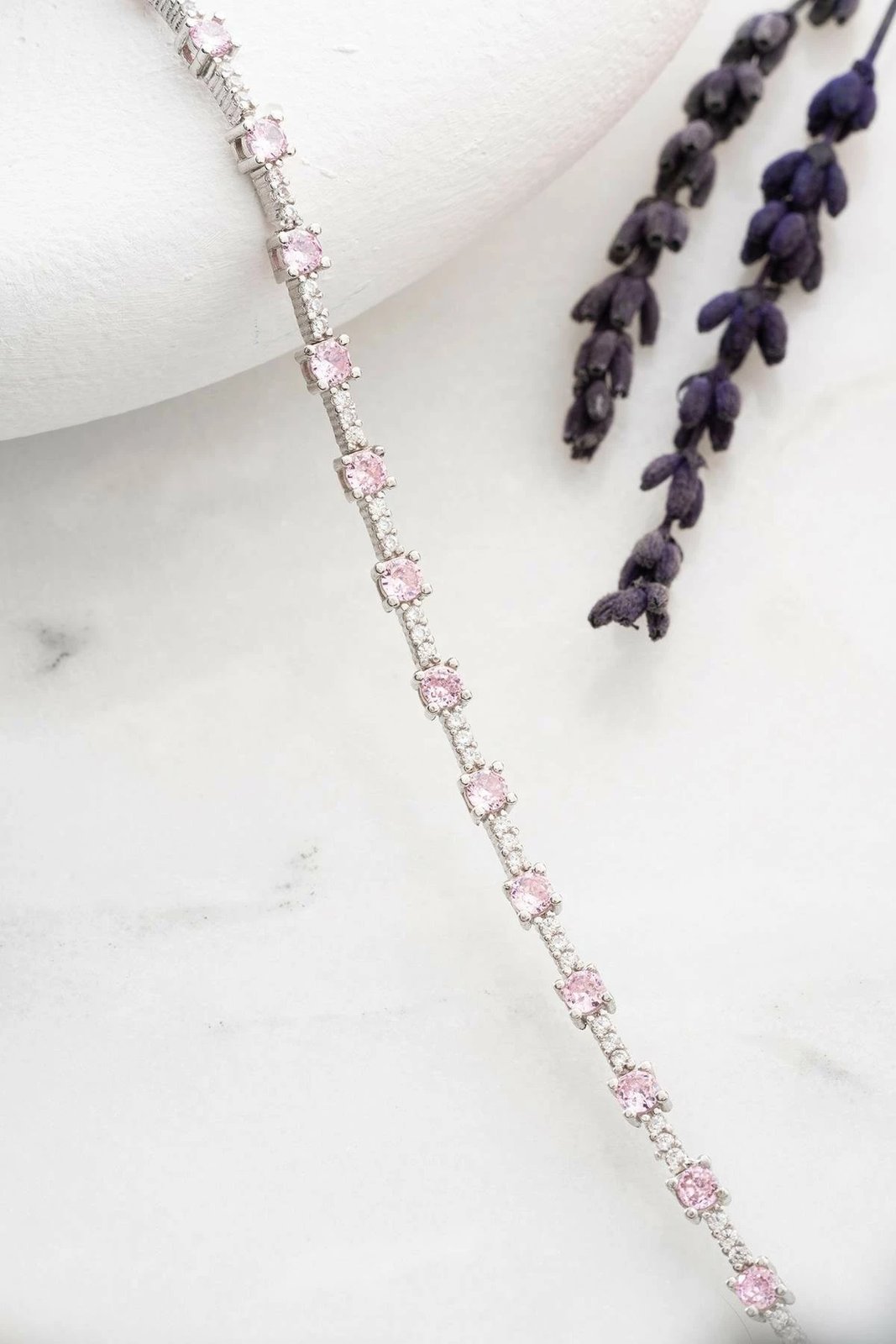 Byzylyk argjendi Jumeon, ngjyrë rozë dhe argjend, NRZ999688