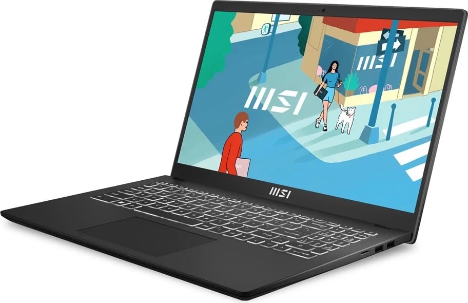Laptop MSI Modern 15 H C13M-202PL, 15.6", Intel Core i5, 16GB RAM, 512GB SSD, Intel UHD Graphics, i zi