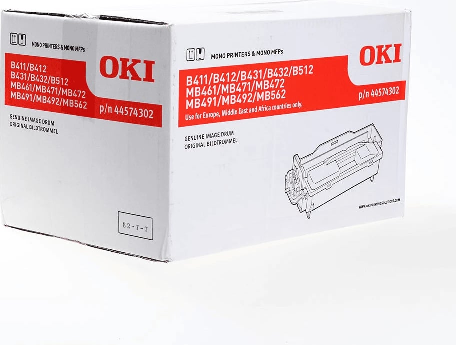 Njësi drumi, OKI, 44574302, rendiment 25000 faqe, madhësi standarde, pa ngjyrë