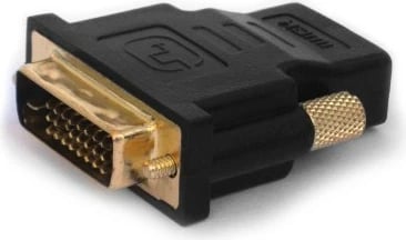 Kokë për kabllo DVI HDMI Savio CL-21, e zezë