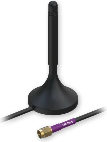 Antenë portabile magnetike TELTONIKA PR1KS210, SMA, 1dBi, e zezë