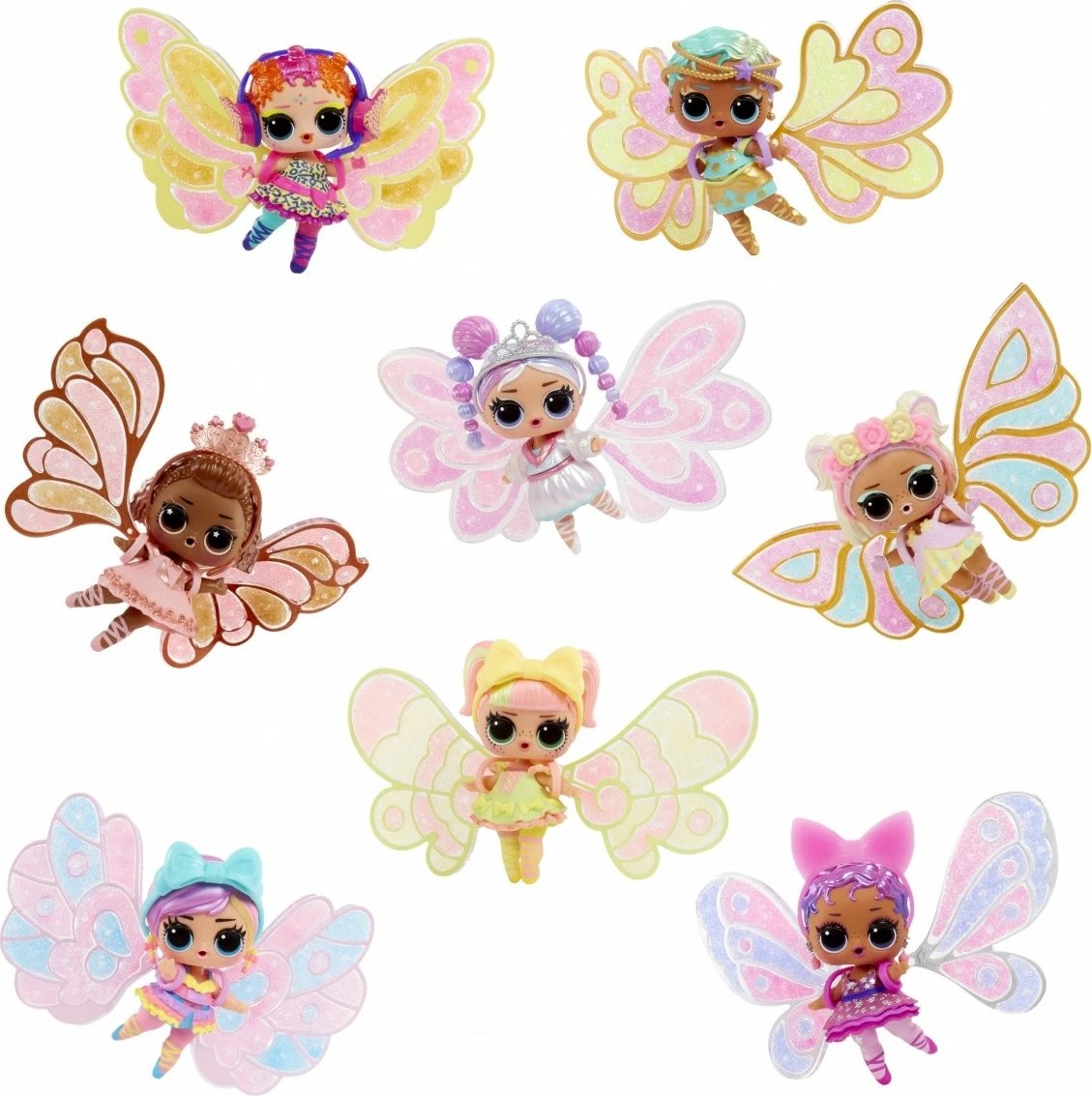 Kukull L.O.L. Surprise Fairy, MGA, 1 copë, shumëngjyrëshe Kukull L.O.L. Surprise Fairy, MGA, 1 copë, shumëngjyrëshe