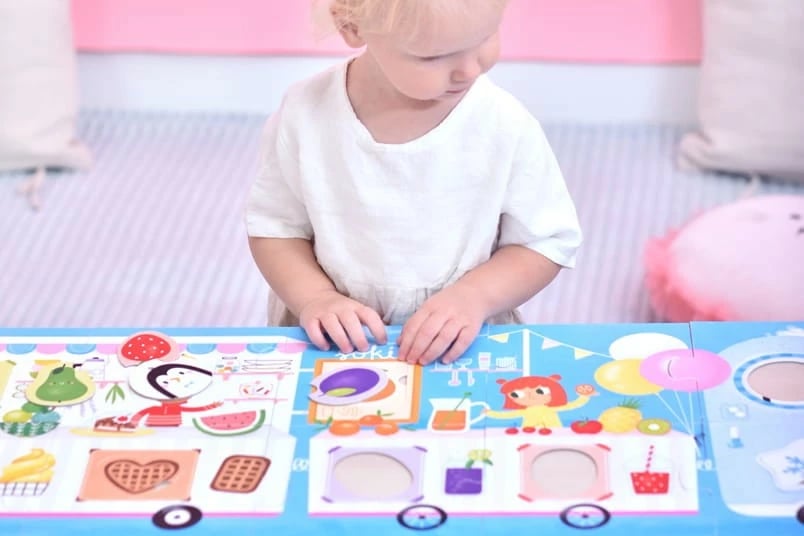 Puzzle edukativ CzuCzu 0418, 23 pjesë, për fëmijë 2+, shumëngjyrësh
