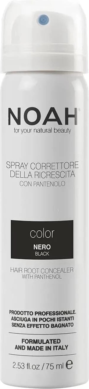Spray korrektues për rrënjë flokësh NOAH Color Spray Corrector nero 75ml unisex
