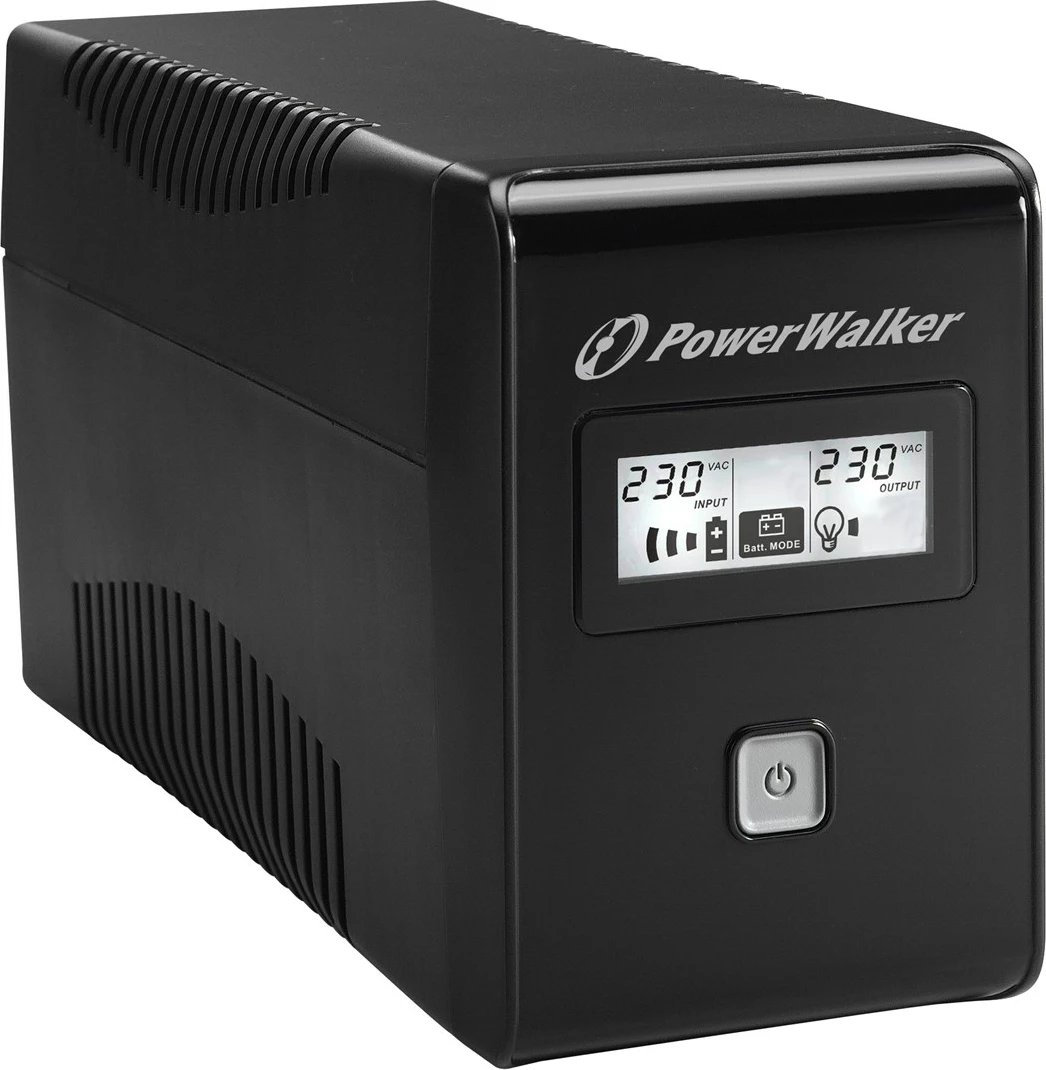 UPS PowerWalker VI 850 LCD, 0.85 kVA, 480 W, E zezë