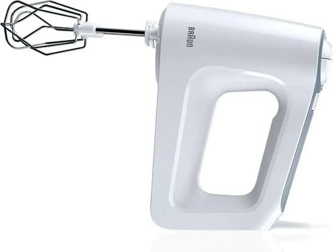 Mikser dore Braun HM 3135 WH, 500W, 5 shpejtësi, 0.6L, 0.5L, gri/bardhë