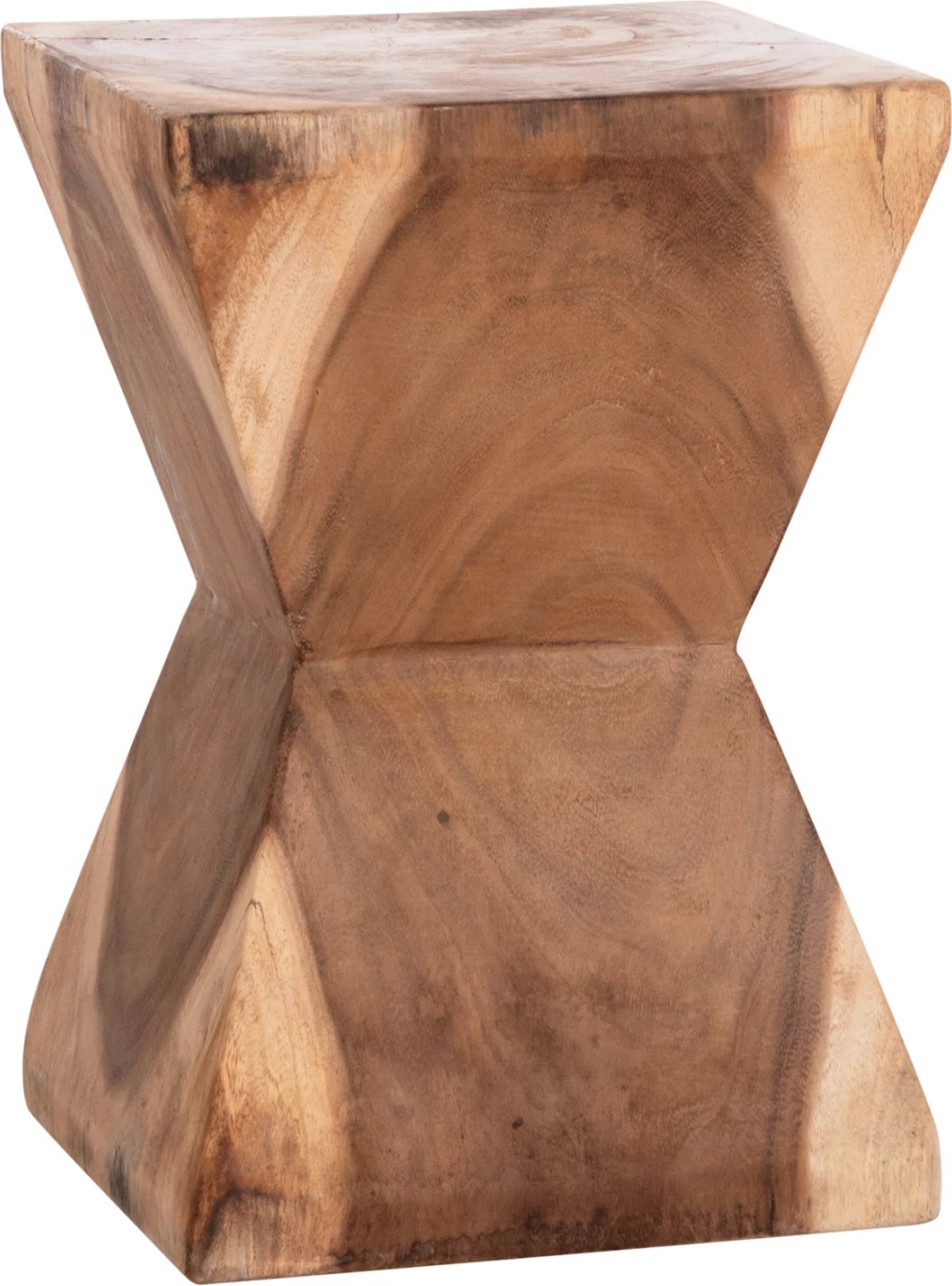 Stool ANVIL, dru suar natyral, 31x31x45cm