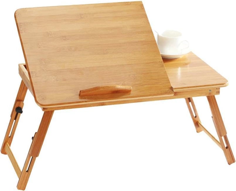 Tavolinë palosëse për laptop Nextdeco, dru, H20x64x35cm