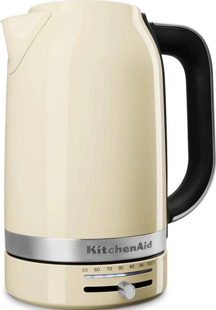 Çajnik elektrik KitchenAid 5KEK1701EAC, 1.7 L, 2400 W, Krem