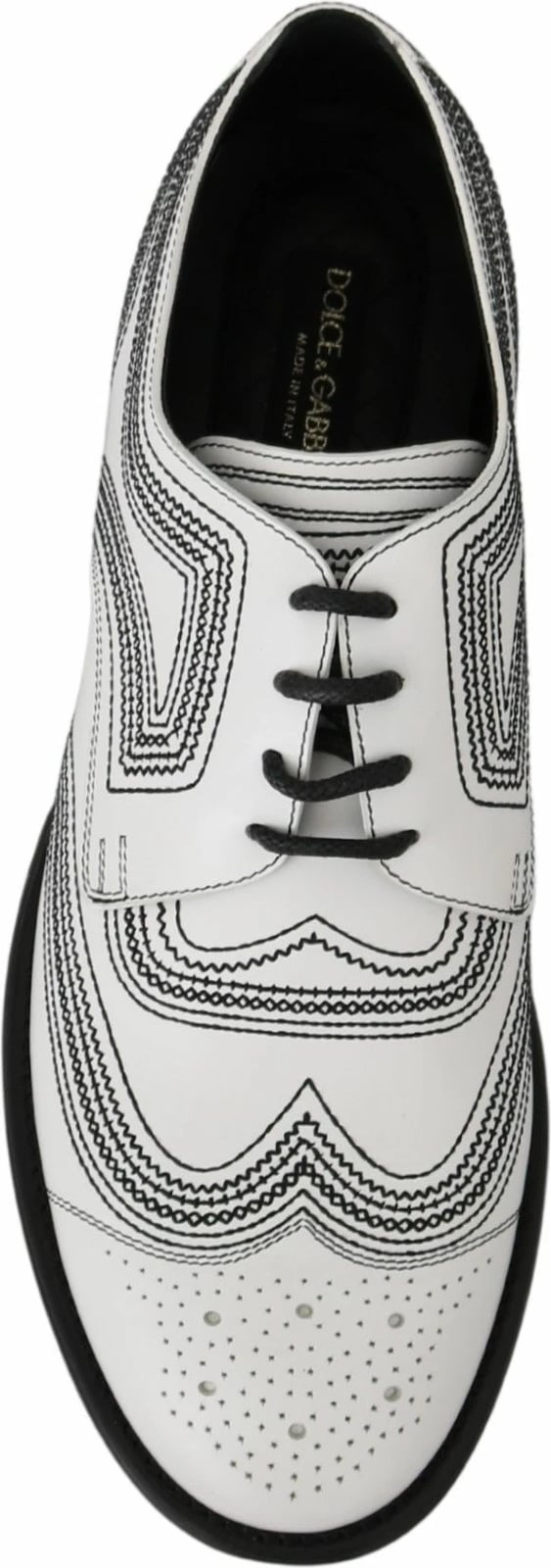 Këpucë për meshkuj Dolce & Gabbana, të bardha