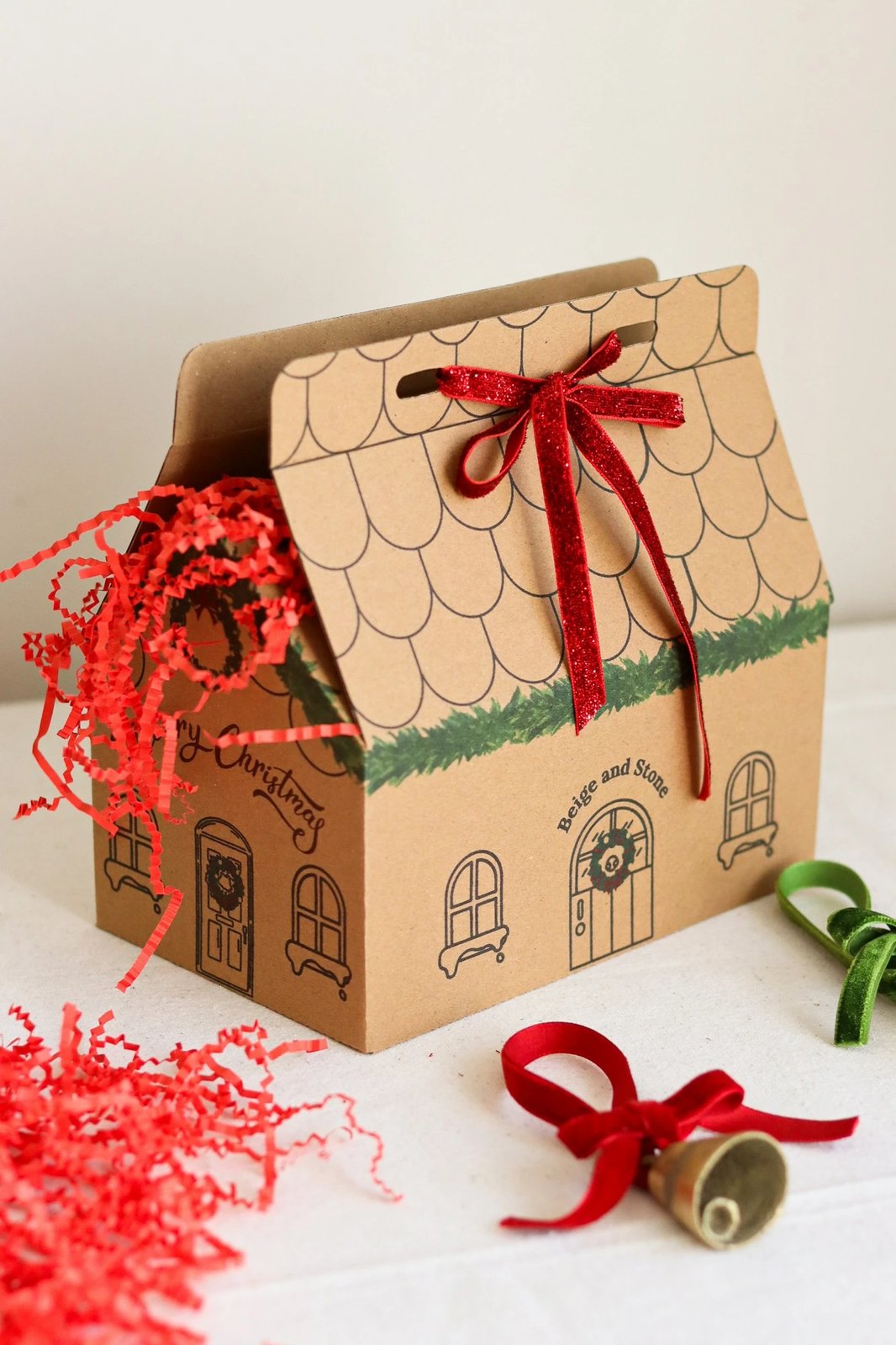 Objekt dekorativ Evila Originals, BSY614, ngjyrë kafe, 32.5x40cm