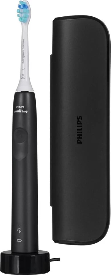 Furçë dhëmbësh elektrike Philips 3100, Sonic, HX3673/14, E zezë