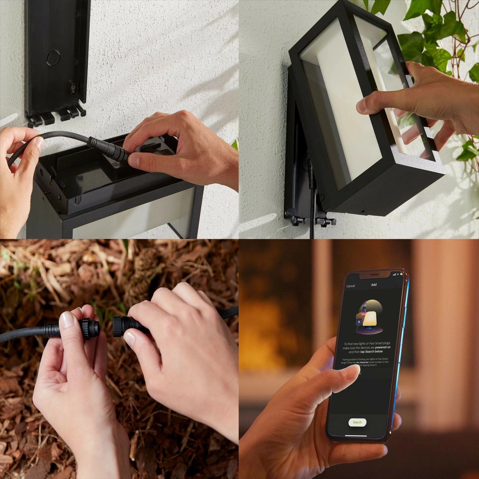 Dritë muri Philips Hue Impress, LED, e zezë, ngjyra të ndryshme Dritë muri Philips Hue Impress, LED, e zezë, ngjyra të ndryshme