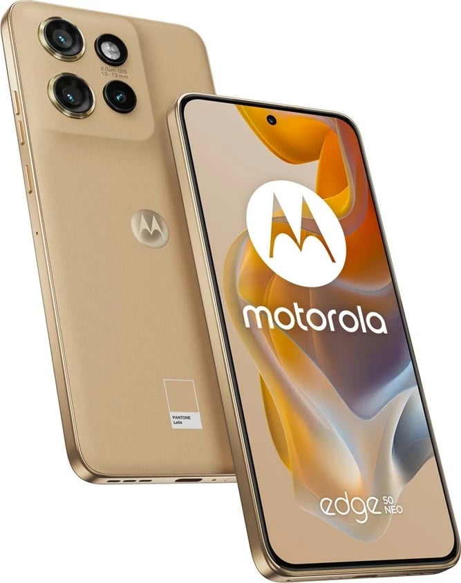Celular Motorola edge 50 Neo, 6.36", Android 14, 8 GB RAM, 256 GB, Krem
