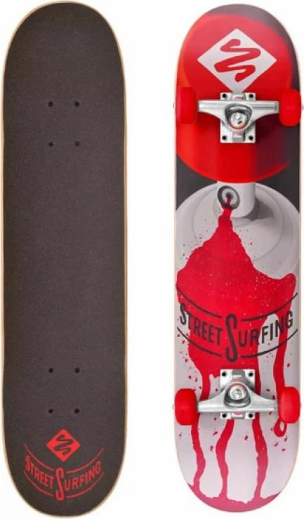 Skateboard për të gjithë, Inny, Street Skate 31 F21-88, i kuq