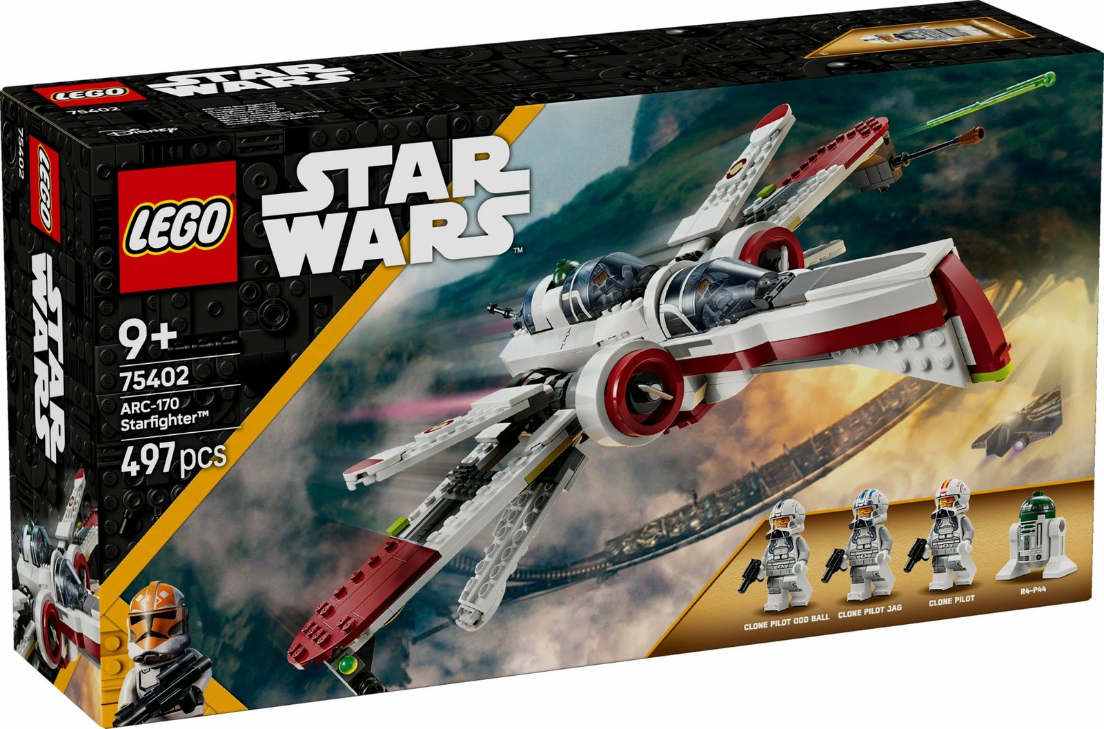 Set ndërtimi LEGO Star Wars ARC-170 Starfighter, shumëngjyrësh Set ndërtimi LEGO Star Wars ARC-170 Starfighter, shumëngjyrësh