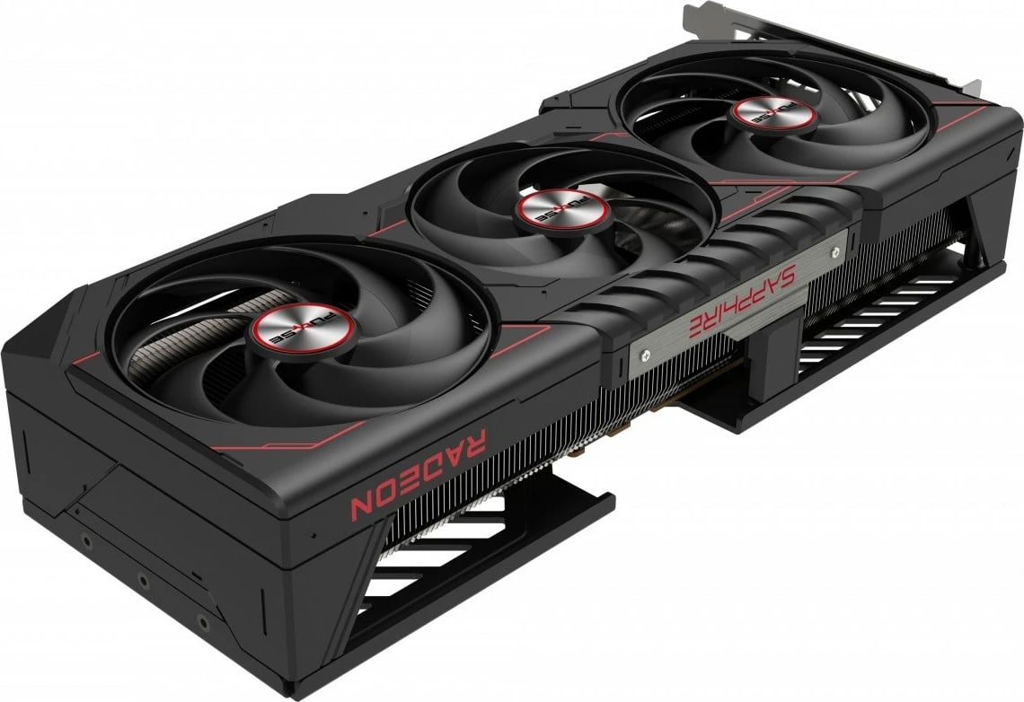 Kartelë grafike Sapphire Radeon RX 9070 XT PULSE, 16GB GDDR6, 256-bit, 3 ventilatorë, PCI-E 5.0